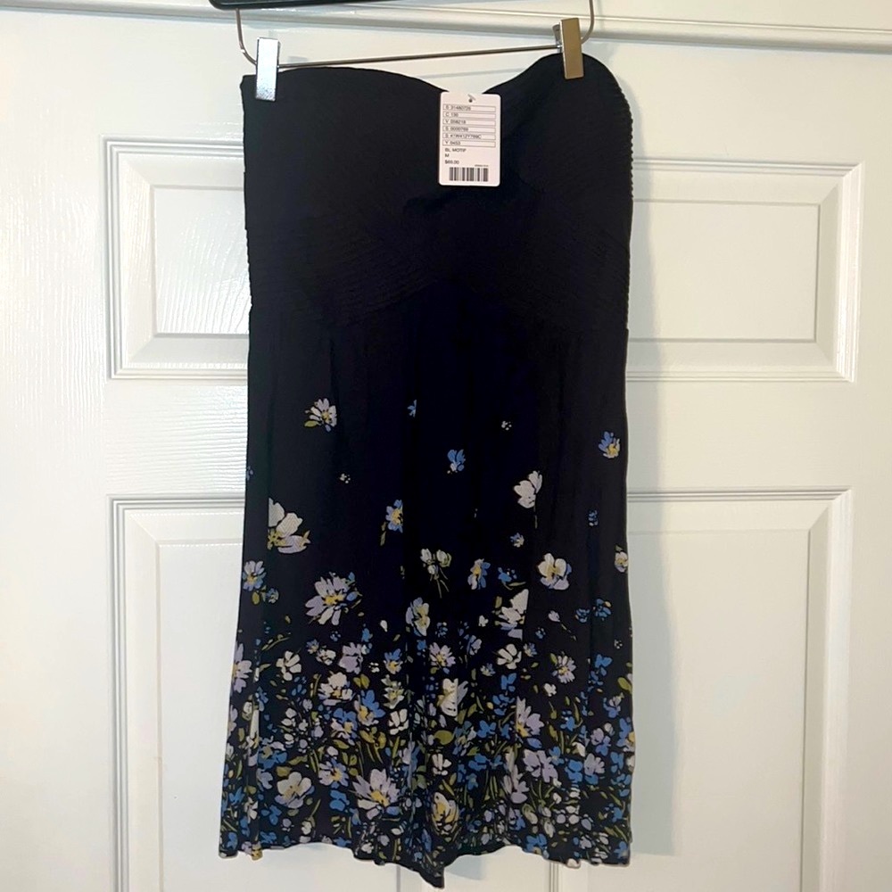 Strapless dress